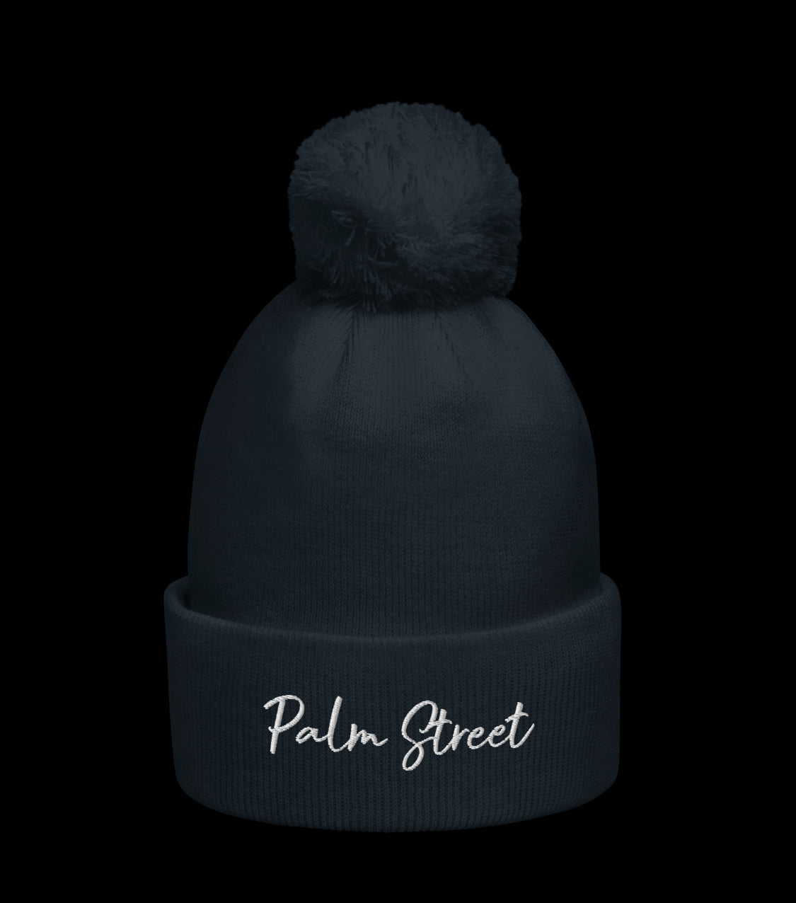 Pom pom beanie