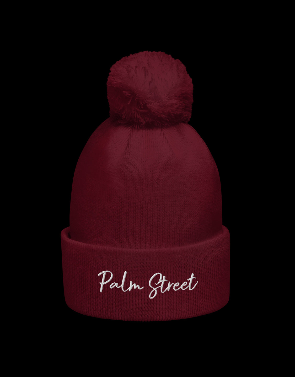 Pom pom beanie