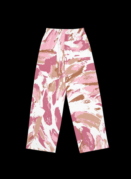 „Painted Pink“ wide-leg pants