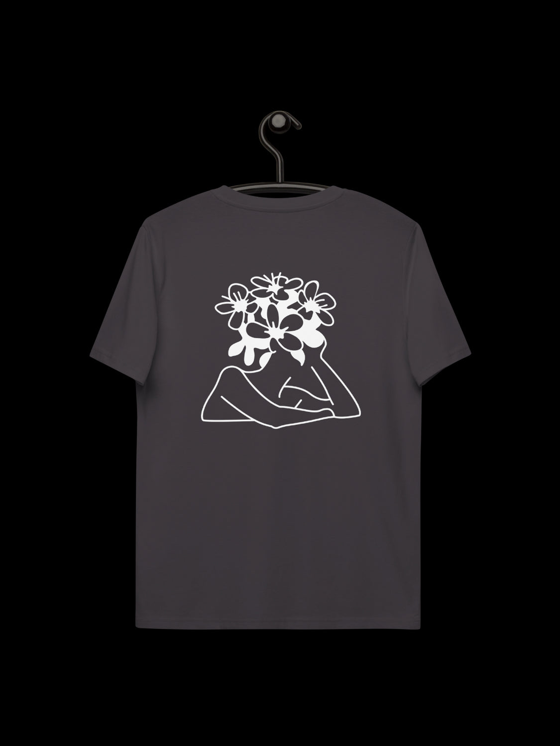 „Flower thought“ Unisex organic cotton t-shirt