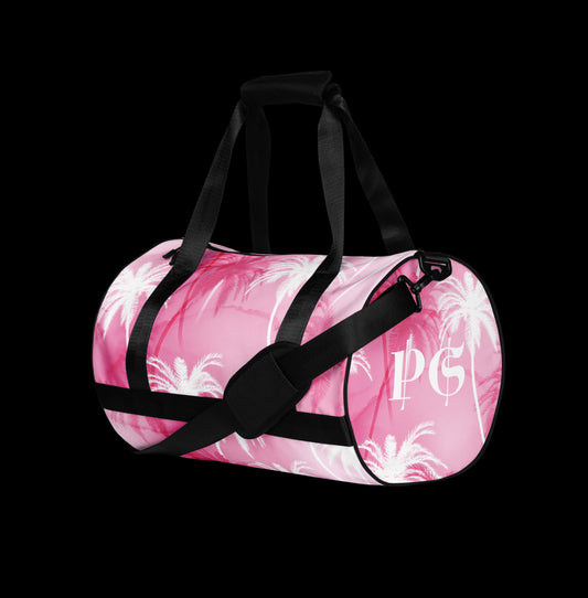 „Pink Palm’s“ gym bag