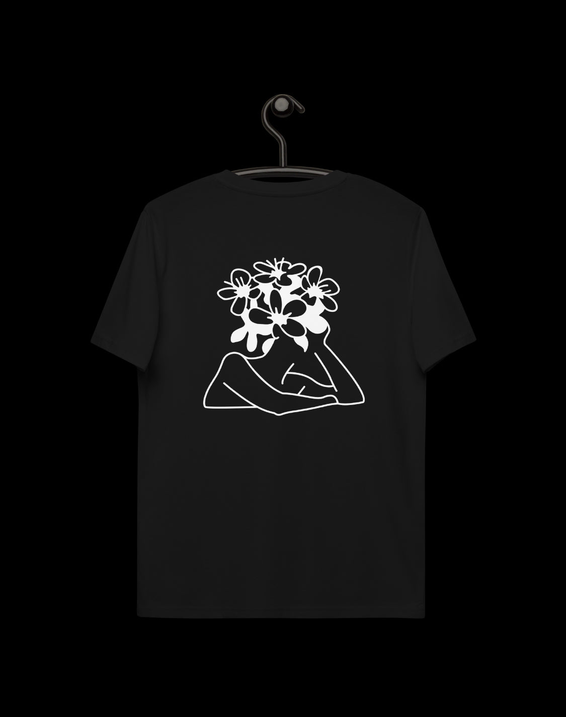 „Flower thought“ Unisex organic cotton t-shirt