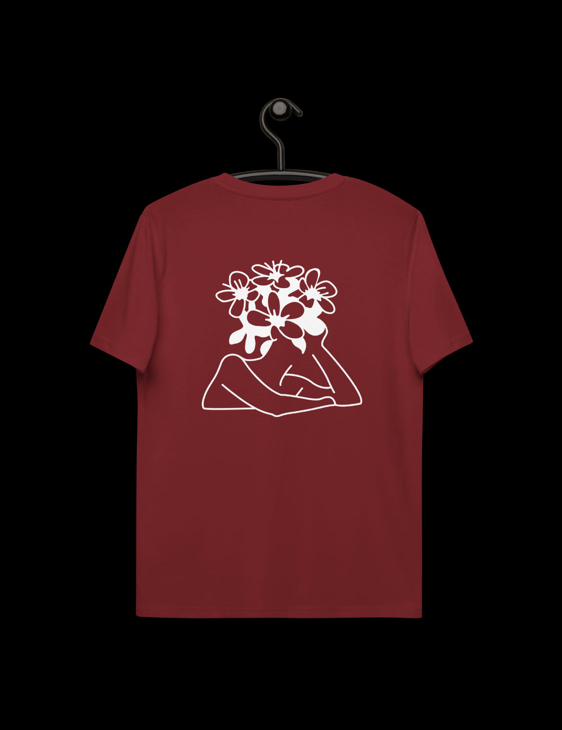 „Flower thought“ Unisex organic cotton t-shirt