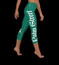 Load image into Gallery viewer, Green Yoga Capri Leggings
