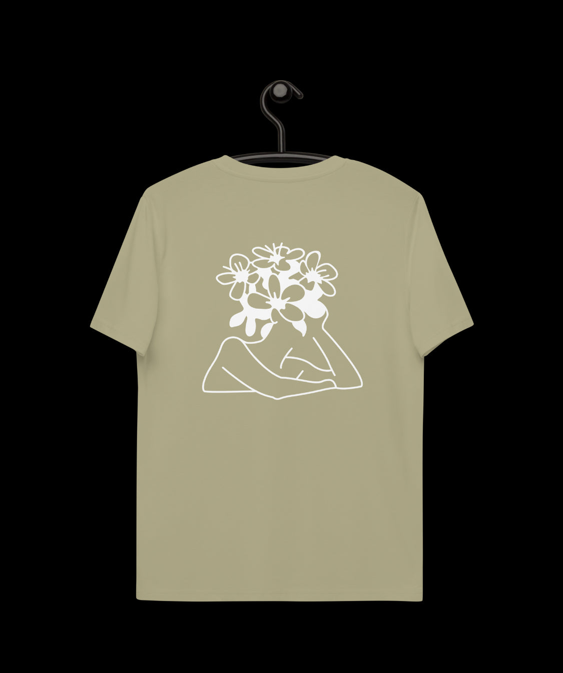 „Flower thought“ Unisex organic cotton t-shirt