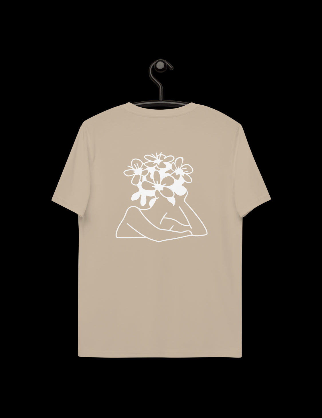 „Flower thought“ Unisex organic cotton t-shirt