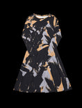 Load image into Gallery viewer, „Artistic“ long sleeve midi dress
